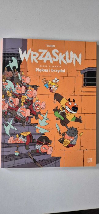 Komiks Wrzaskun tom 1 Piękna i brzydal TEBO