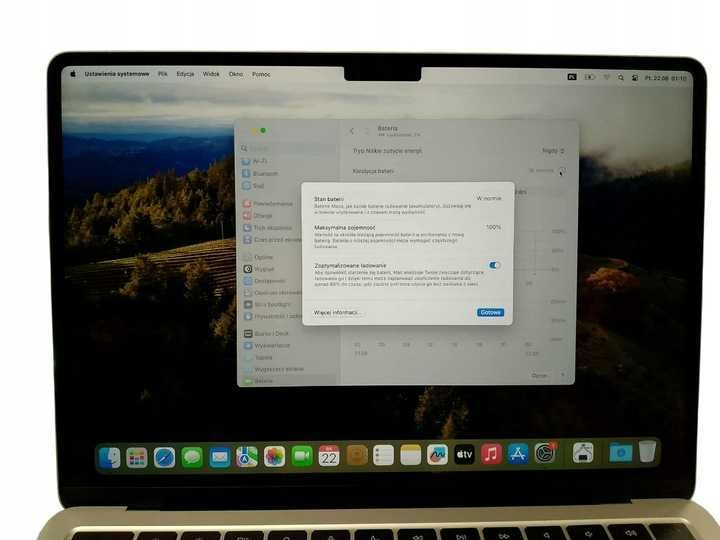 Laptop Apple MacBook Air 13 M3 13,6 " Apple M 8 GB / 256 GB złoty
