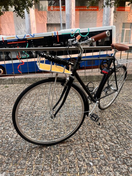 Bicicleta Fabric Bike Classic Urban 28” + Cadeirinha + 2 Capacetes