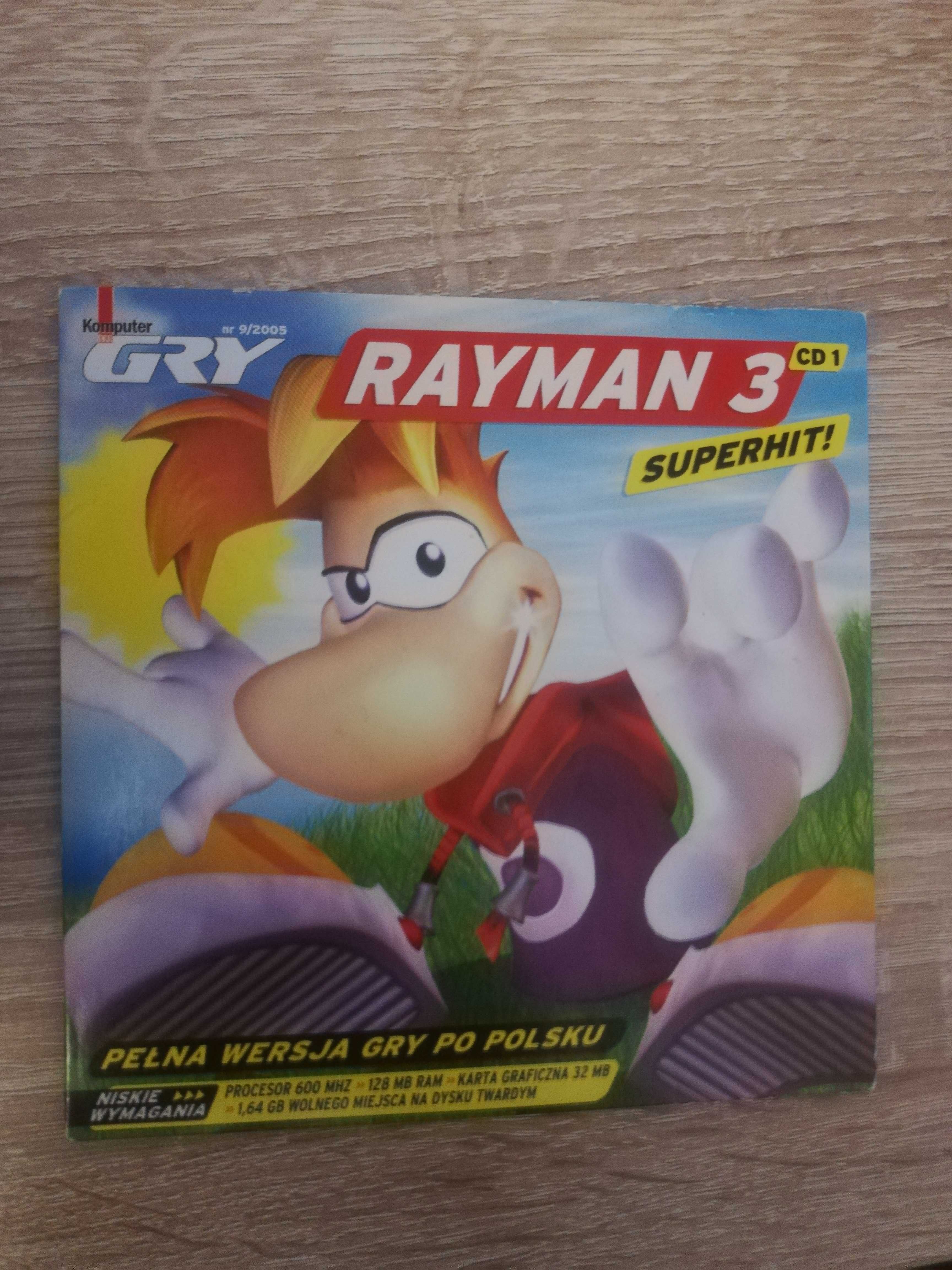 Gra komputerowa Rayman 3 PL – 2 płyty, pełna wersja