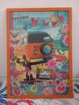 Puzzle em Quadro Emoldurado