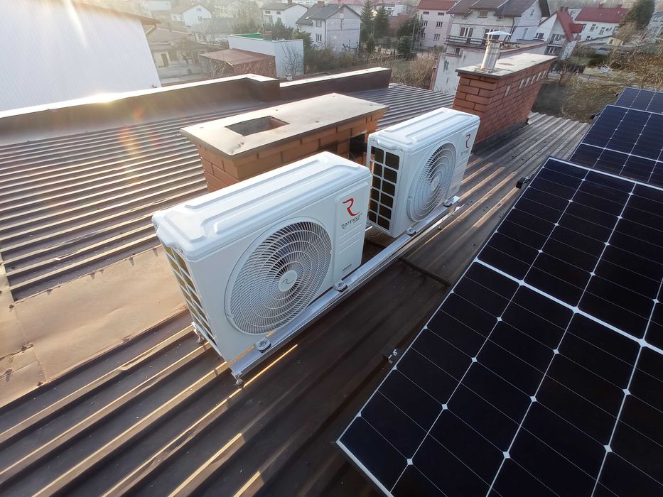 Klimatyzacja do GRZANIA i chłodzenia Rotenso