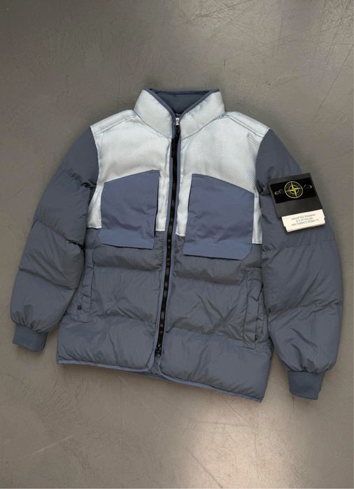 Зимова куртка stone island nylon mix fabrics down-tc