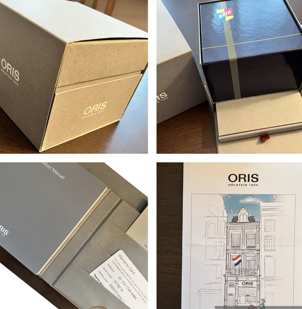 Oris big crown pointer date 36mm 2022 bransoleta + 2 paski full set