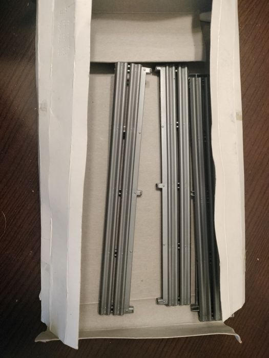 2 retas scalexctric sport novas e rails de proteção 1/32 slot cars