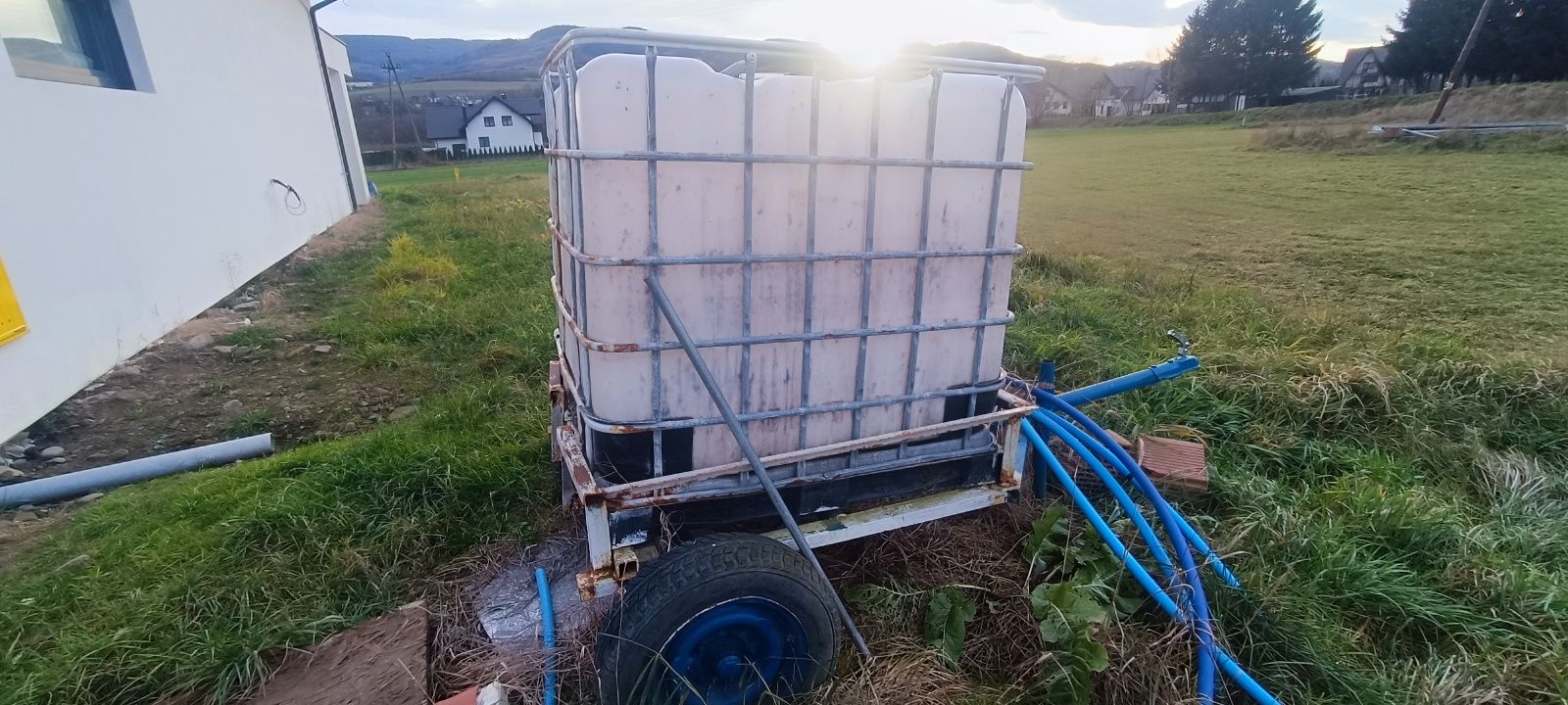 Mauzer  na wodę 1000 hak wózek