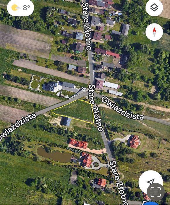 Działka budowlana Stare Złotno Łódź 1500 m2