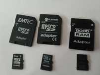 Karta microSD hc 3 sztuki 16gb 8gb