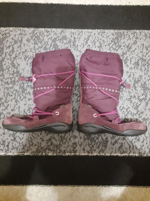 Ecco 32 взуття на дівчинку осінь зима чоботи ботинки