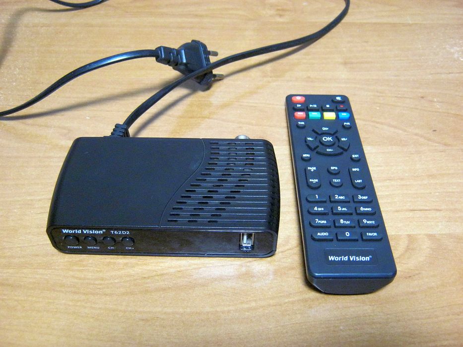 Т2 тюнер World Vision T62D2