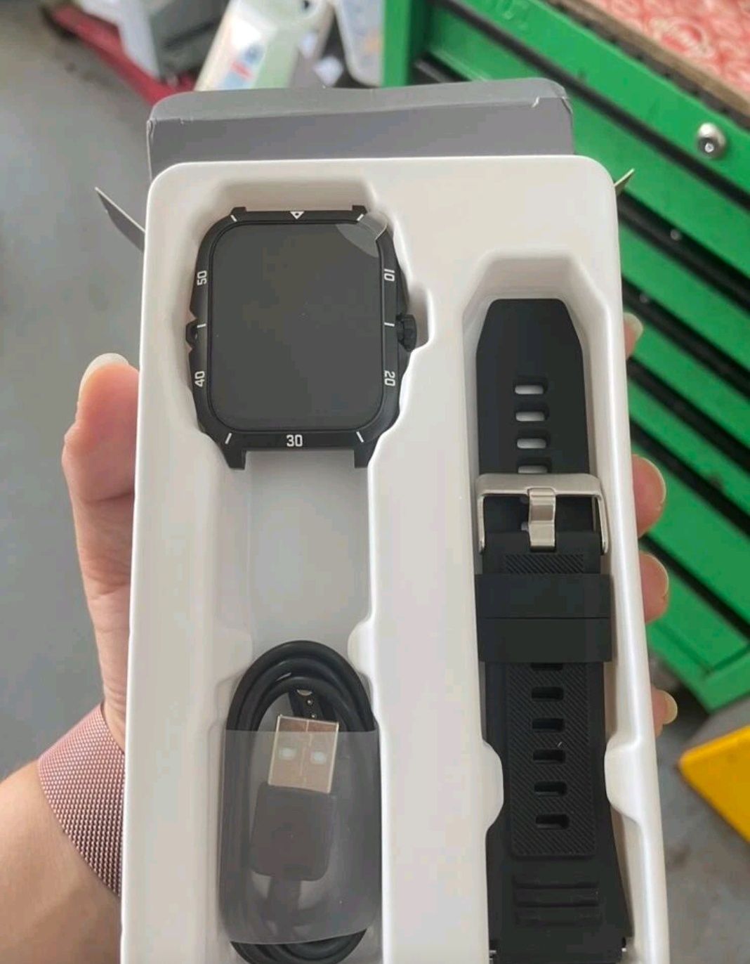 Smartwatch resistente à água