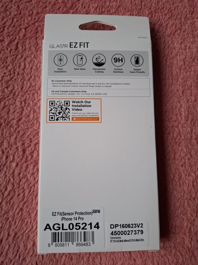iPhone 14 Pro Szkło hartowane Spiegen 2 pack
