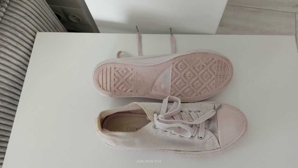 NEXT oryginalne trampki bawełna 38 Lublin  Wyprzedaż 1zł wys