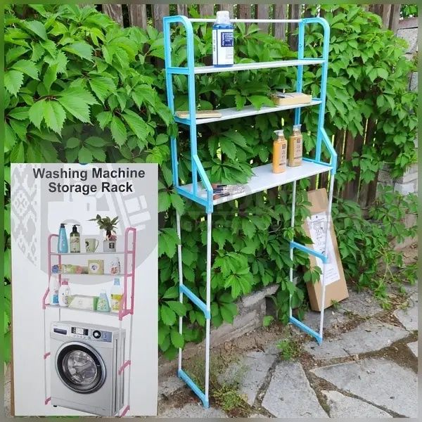 Полиця-стелаж для ванної кімнати