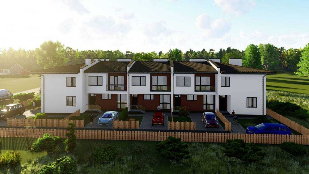 ТОП локація в Рудно! Продаж БЕЗ КОМІСІЇ таунхаусів по вулиці Шевченка!