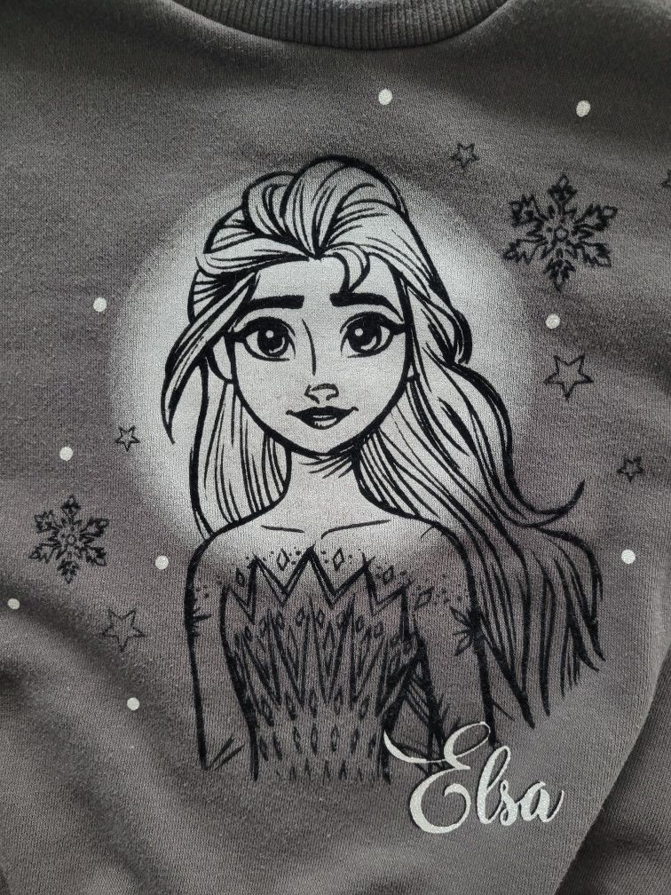 Bluza dziewczęca Elsa Frozen Disney 92