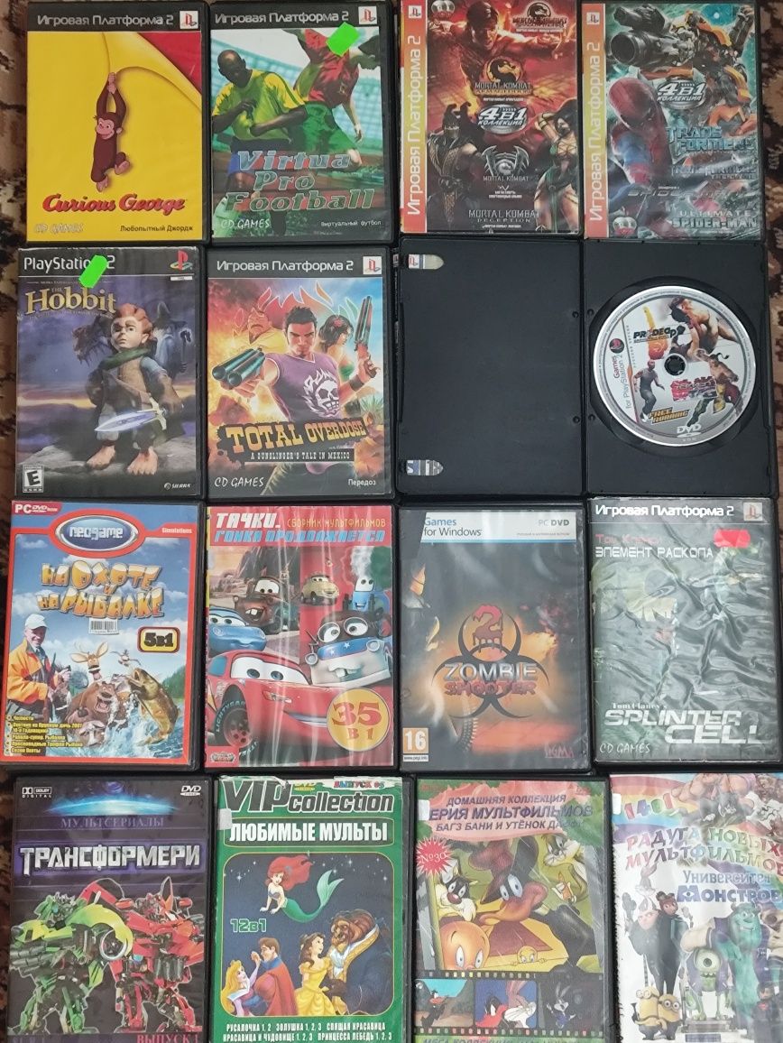 Диски для playstation 2