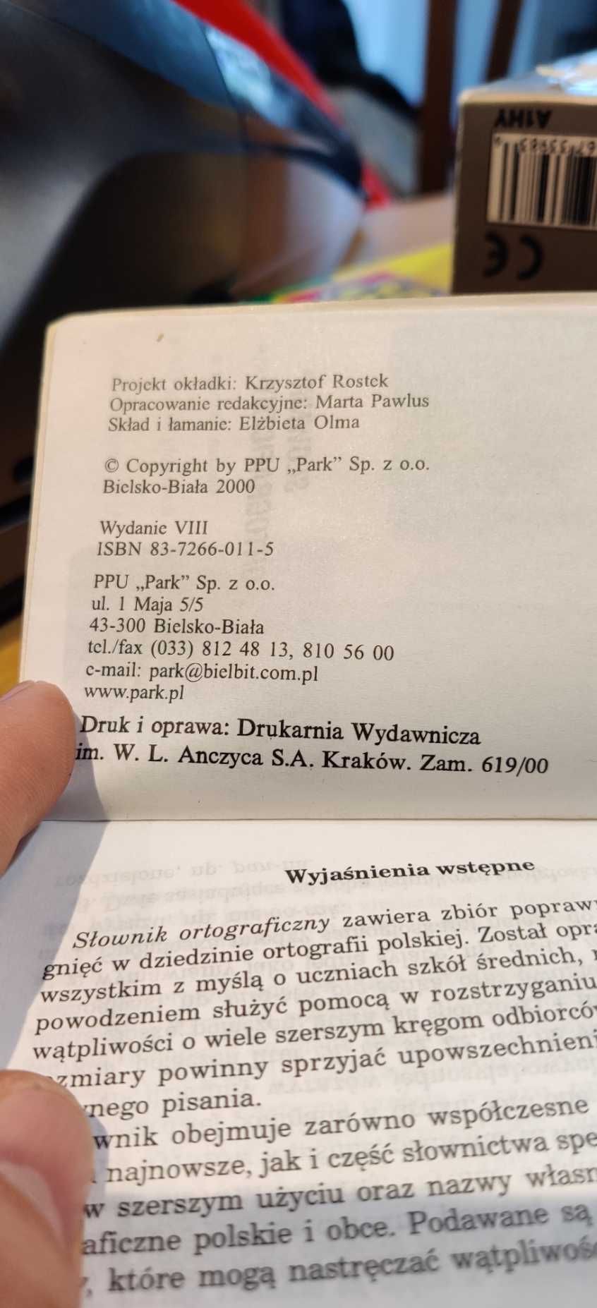 Kieszonkowy Słownik ortograficzny