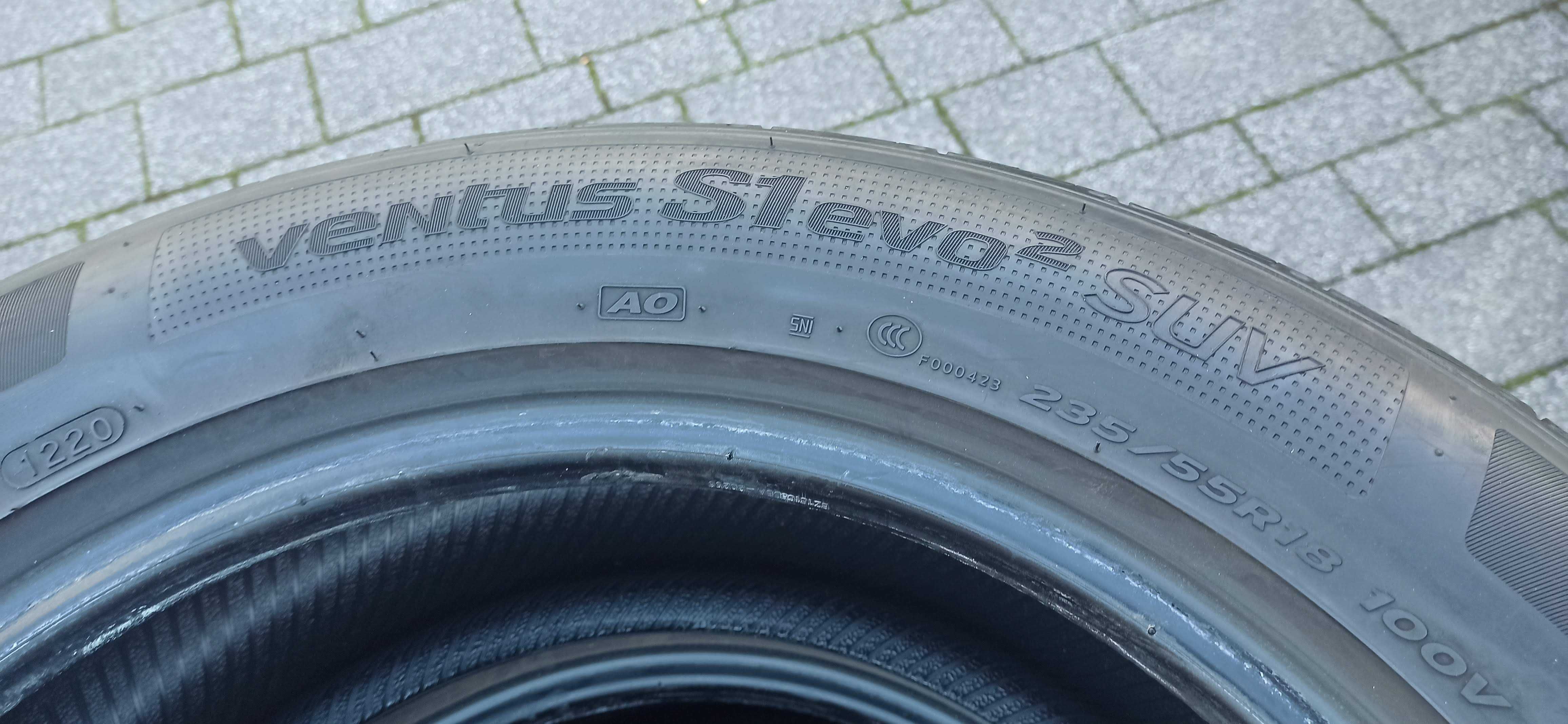 Opony letnie klasy premium 235/55R18 Hankook Ventus S1 Evo 2 SUV