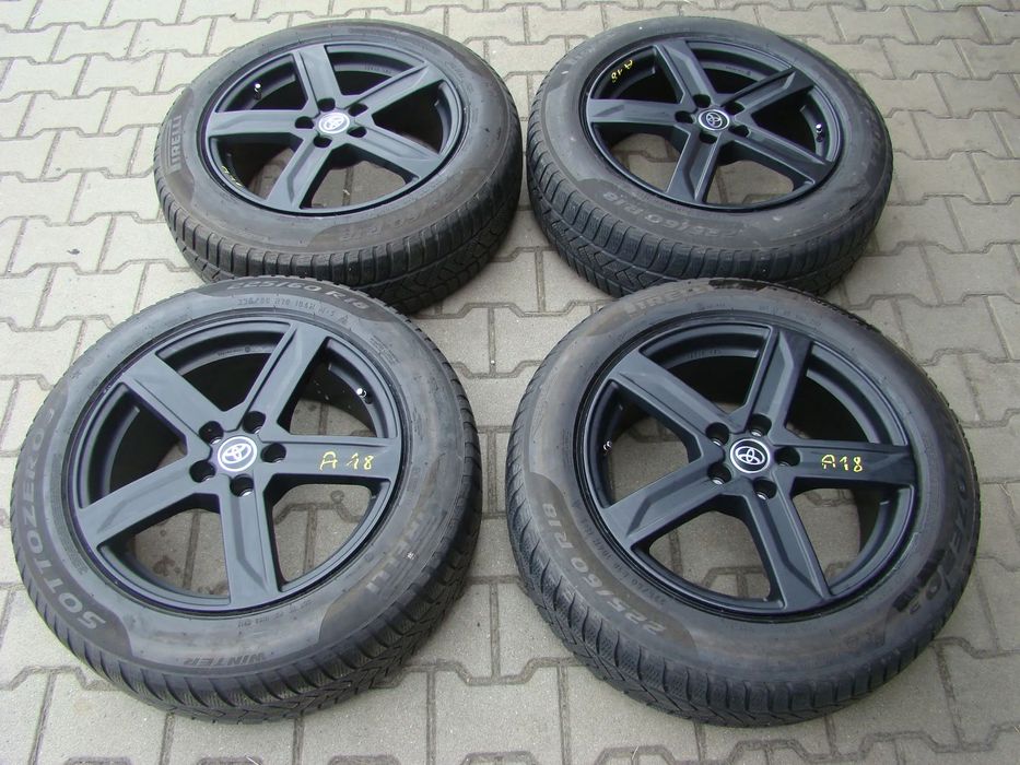 a18 5x114,3 5x114,3 Toyota RAV4 7,5jx18 opony zima 225/60 R18