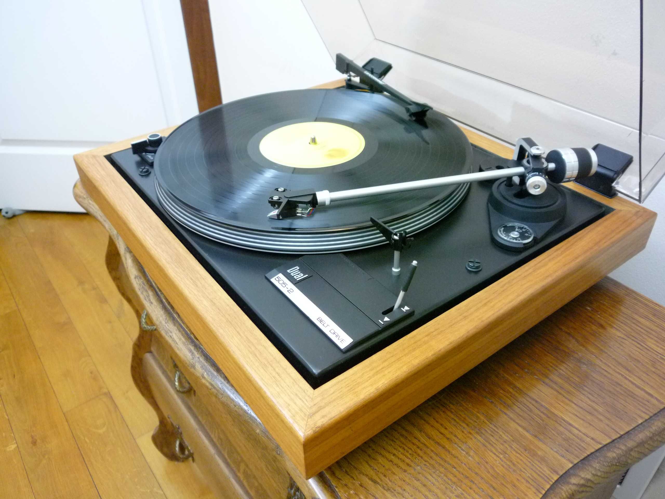 Gramofon Dual CS 505-2 Auto Stop + Lenco sweep + Ortofon st. idealny