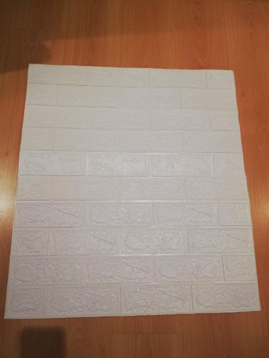 Papel de parede em relevo 3D, em Branco ou Cinzento 4€/peça