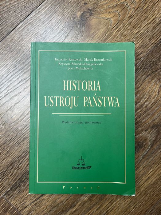 Historia ustroju państwa Krzysztof Krasowski