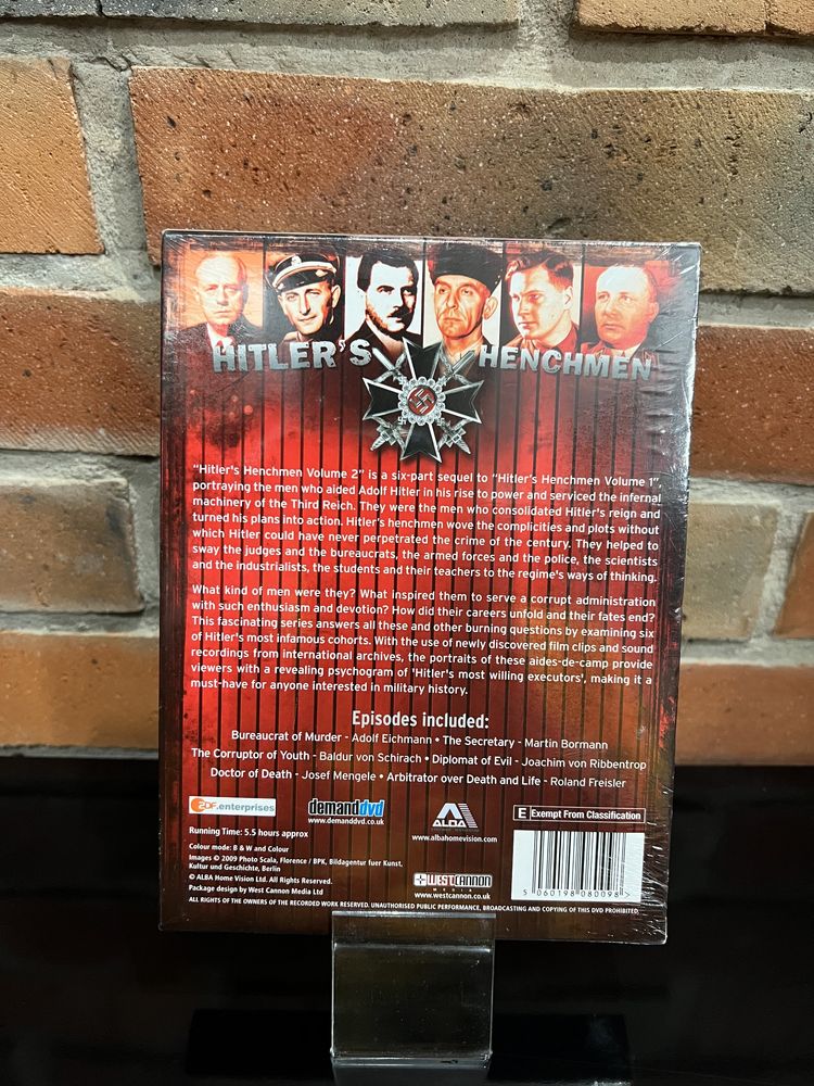 Film DVD Hitler’s Henchmen Volume 2 Nowy Folia