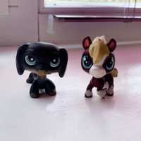 фігурки lps littlest pet shop лпс оригінал такса і коник