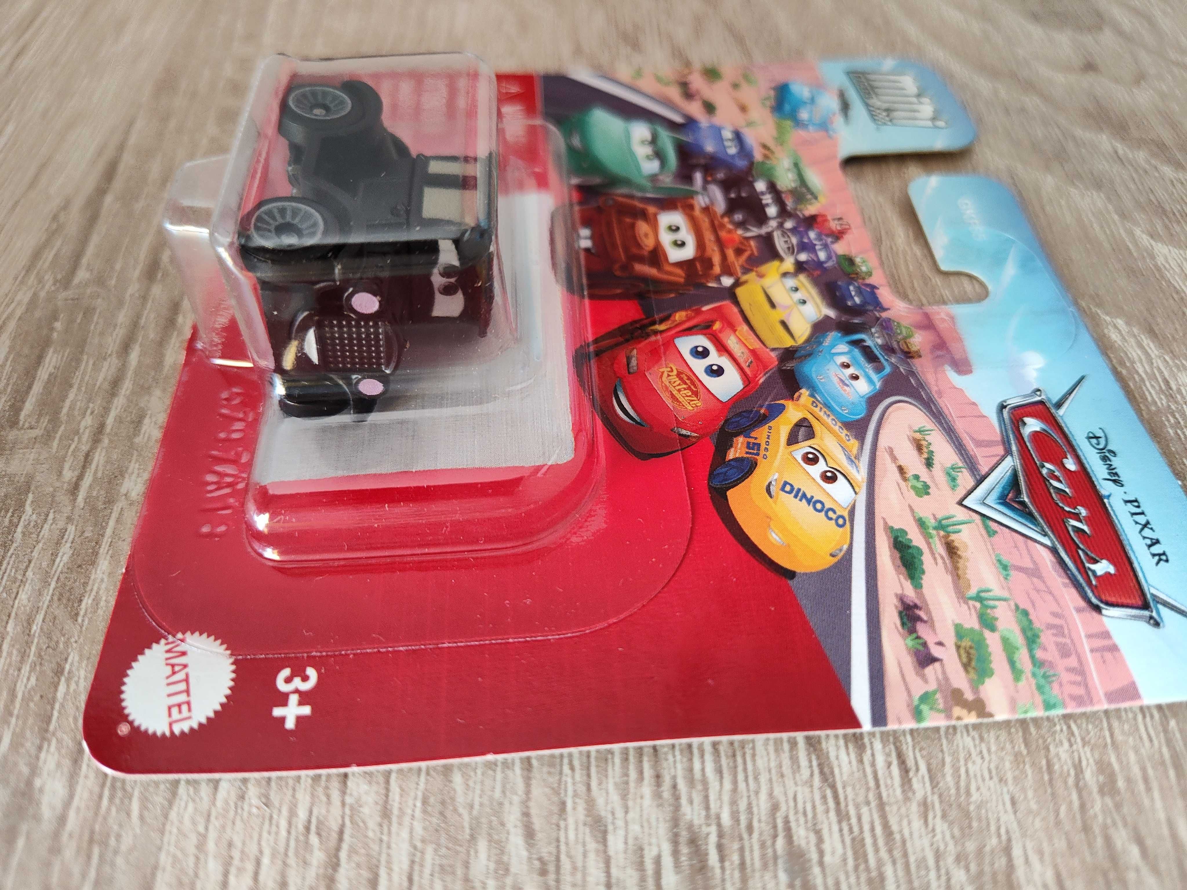 Gienia z bajki Auta Cars Disney mattel mikroauta mini racers
