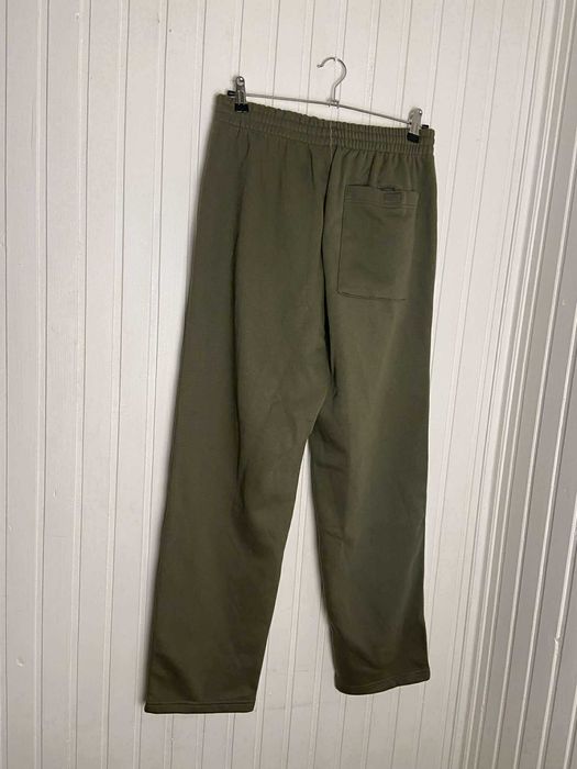 Dresy joggers męskie adidas zielone bawełniane org M