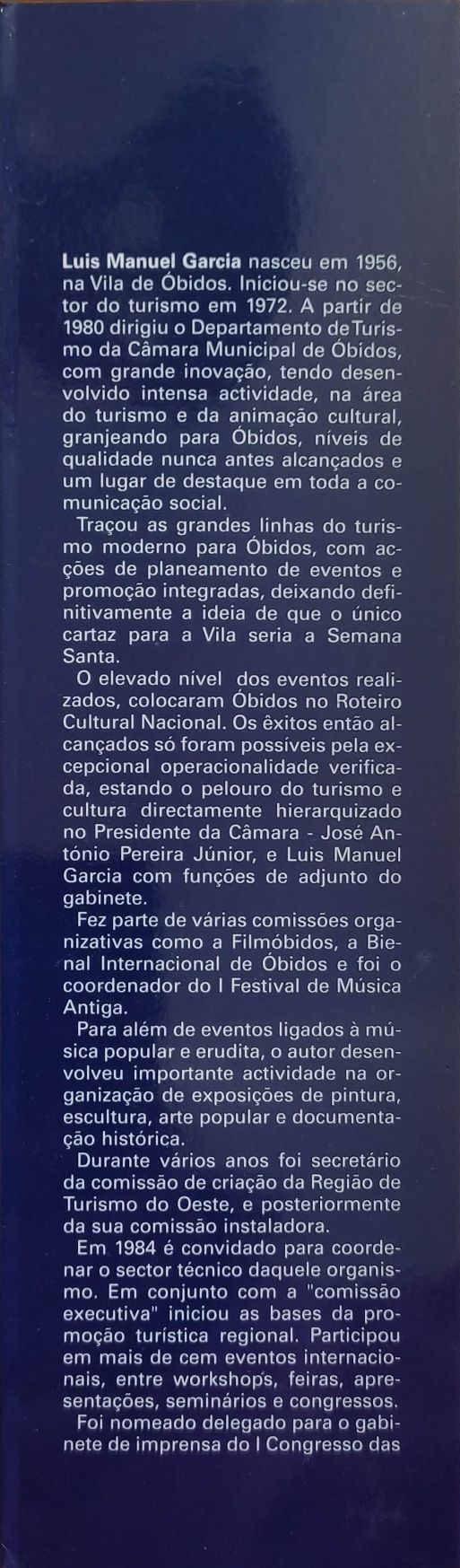 Livro: Óbidos 20 anos de intervenção autárquica 1980-00