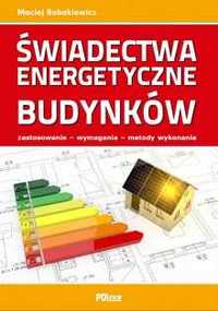 Książka Świadectwa Energetyczne Budynków
