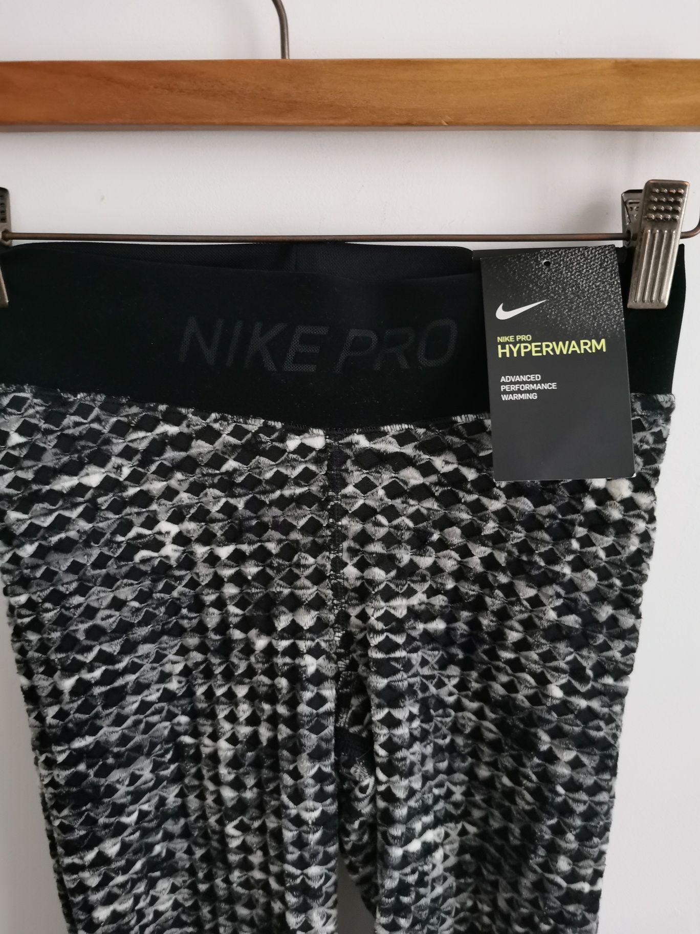 Nike Pro Hylerwarm legginsy damskie ORYGINAŁ NOWE Z METKĄ XS