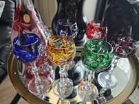 6 copos vintage -  Cristal 24%Pbo