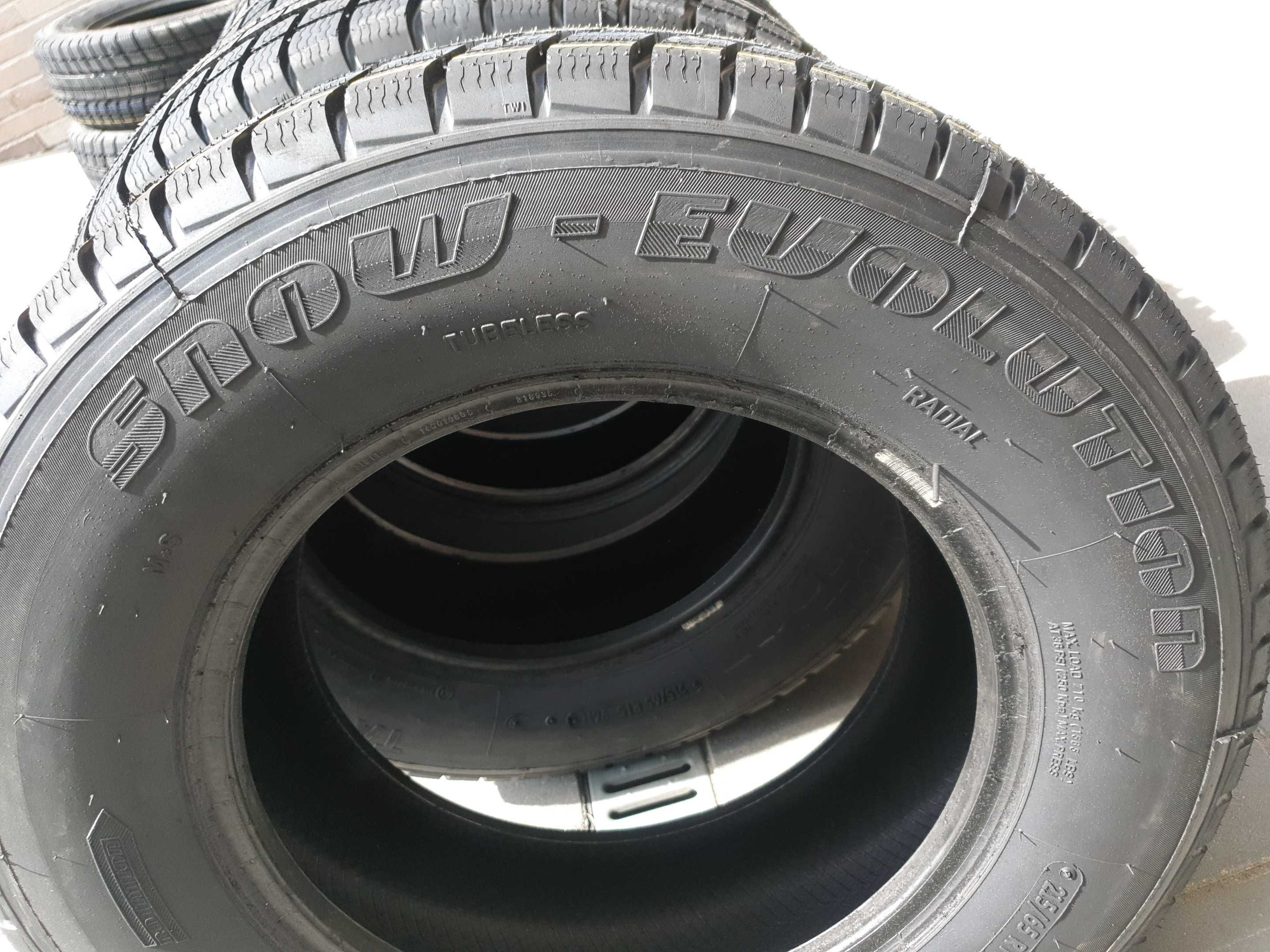 215/65r15 nowe opony zimowe bieżnikowane nalewki montaz w cenie