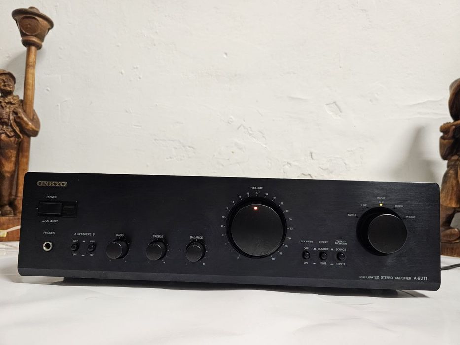 +Wzmacniacz stereo Onkyo A-9211, 2x 80 w+1atów