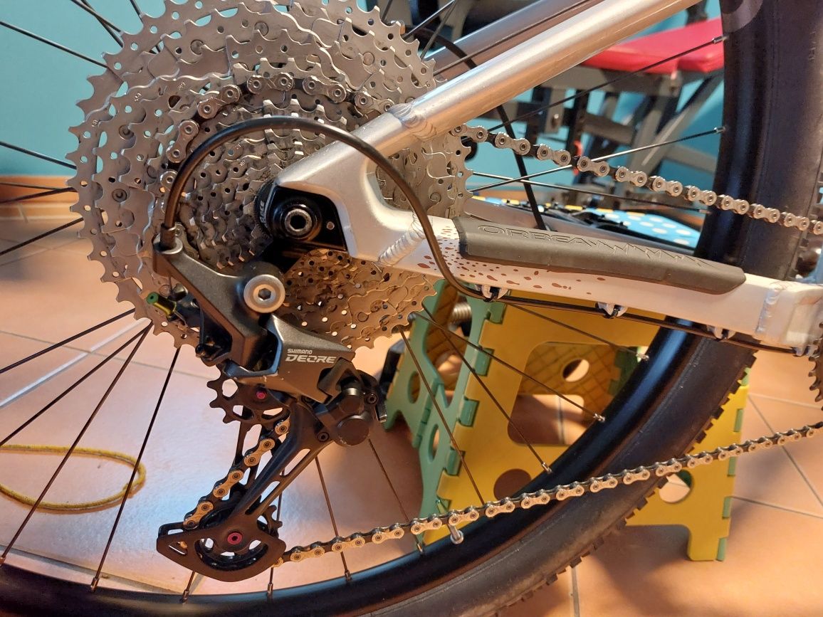 Rower górski mtb orbea laufey xl deore męski młodzieżowy Alu rock shox
