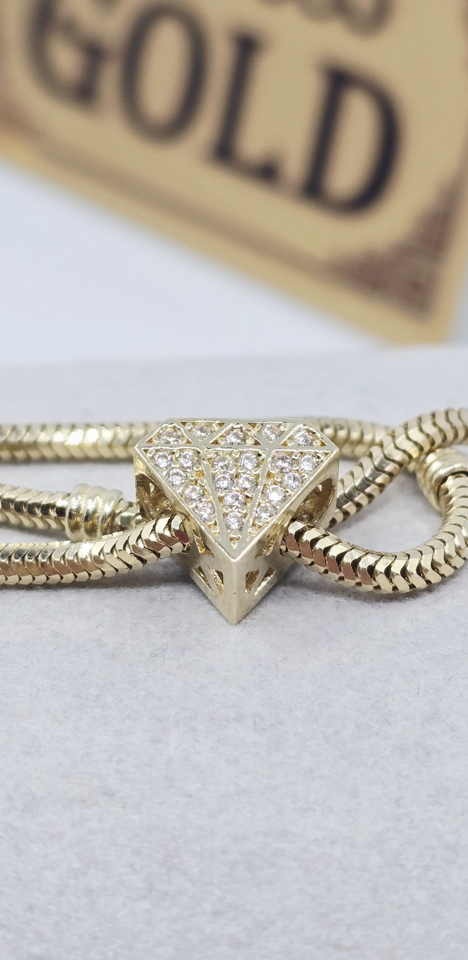 Złoty charms próba 585 14k