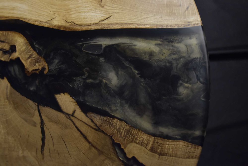 Stół, stolik kawowy ,  loft, retro, industrialne, lite, drewno, żywica