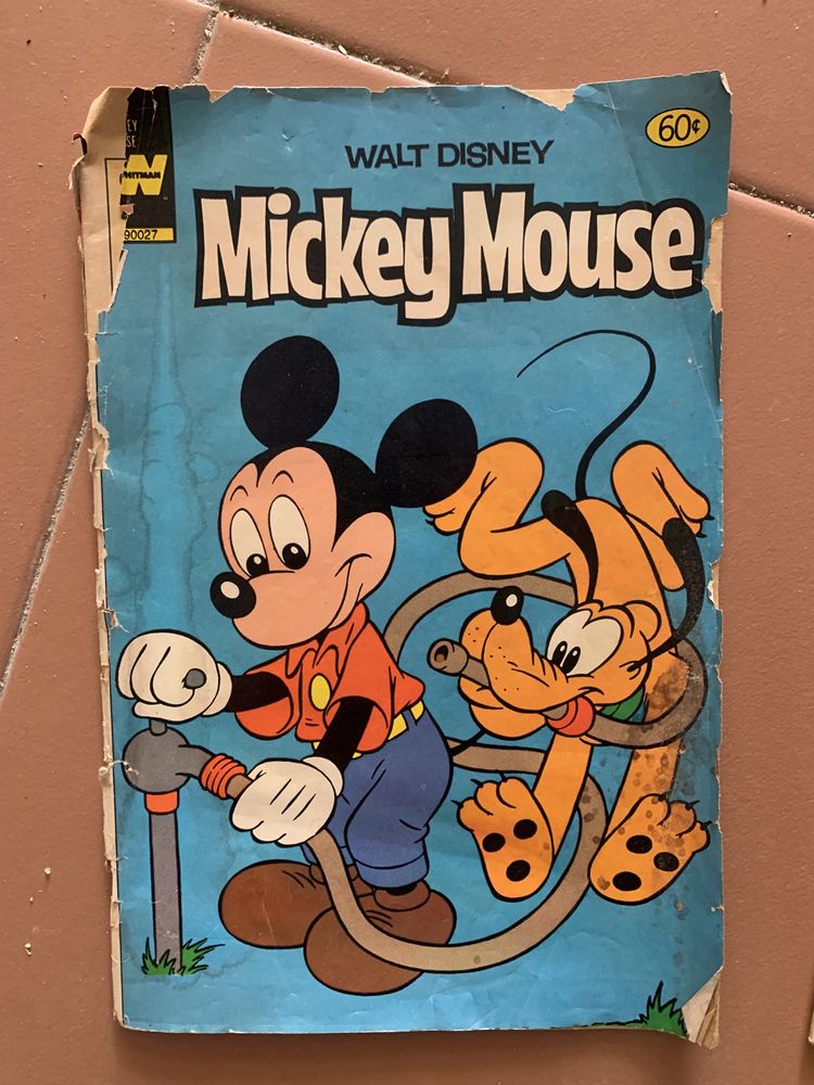 Revista rara americana Mickey Mouse #218