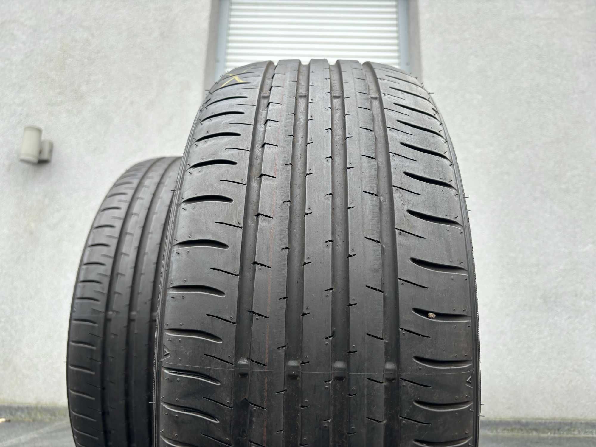 2szt letnie 225/45R18 Dunlop 6,5mm 100% bieżnika 2022r L6042 gwarancja