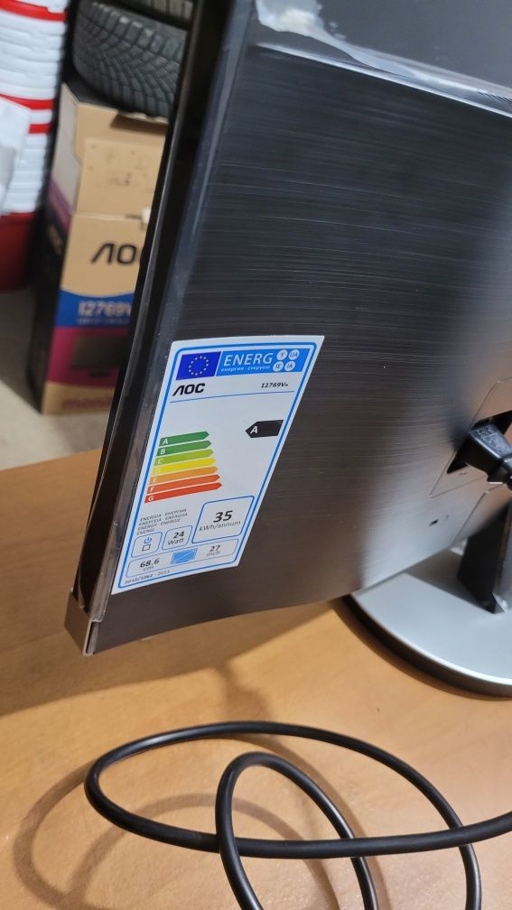 Aoc monitor i2769 vm 27" uszkodzony