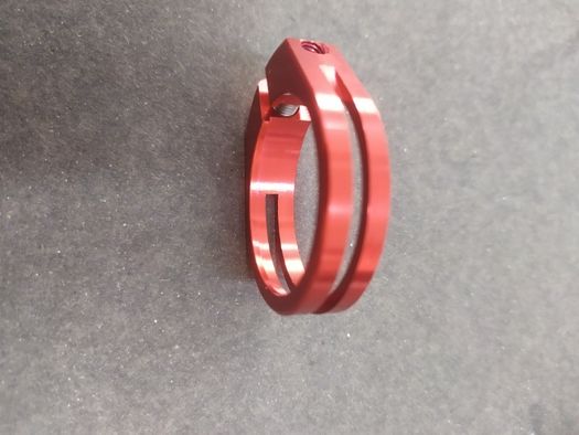 Aperto vermelho ultra leve de espigão 31.6mm