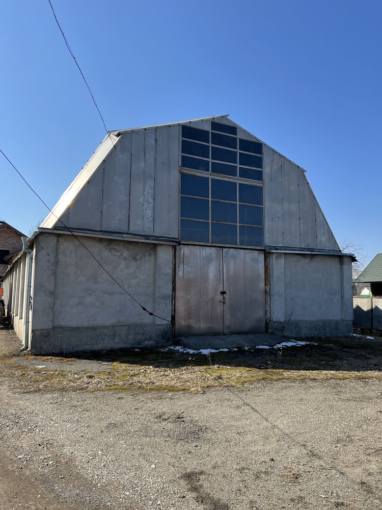 Оренда складських приміщень, гаражів.