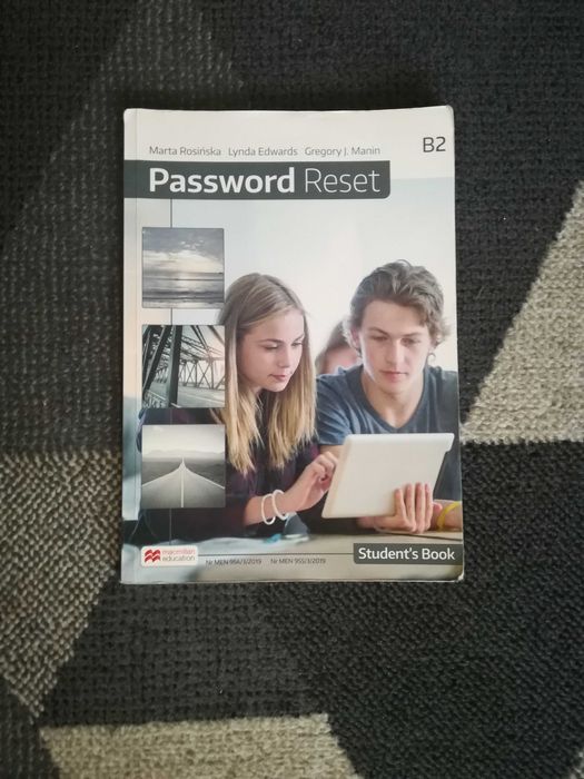 Password Reset język angielski podręcznik poziom B2