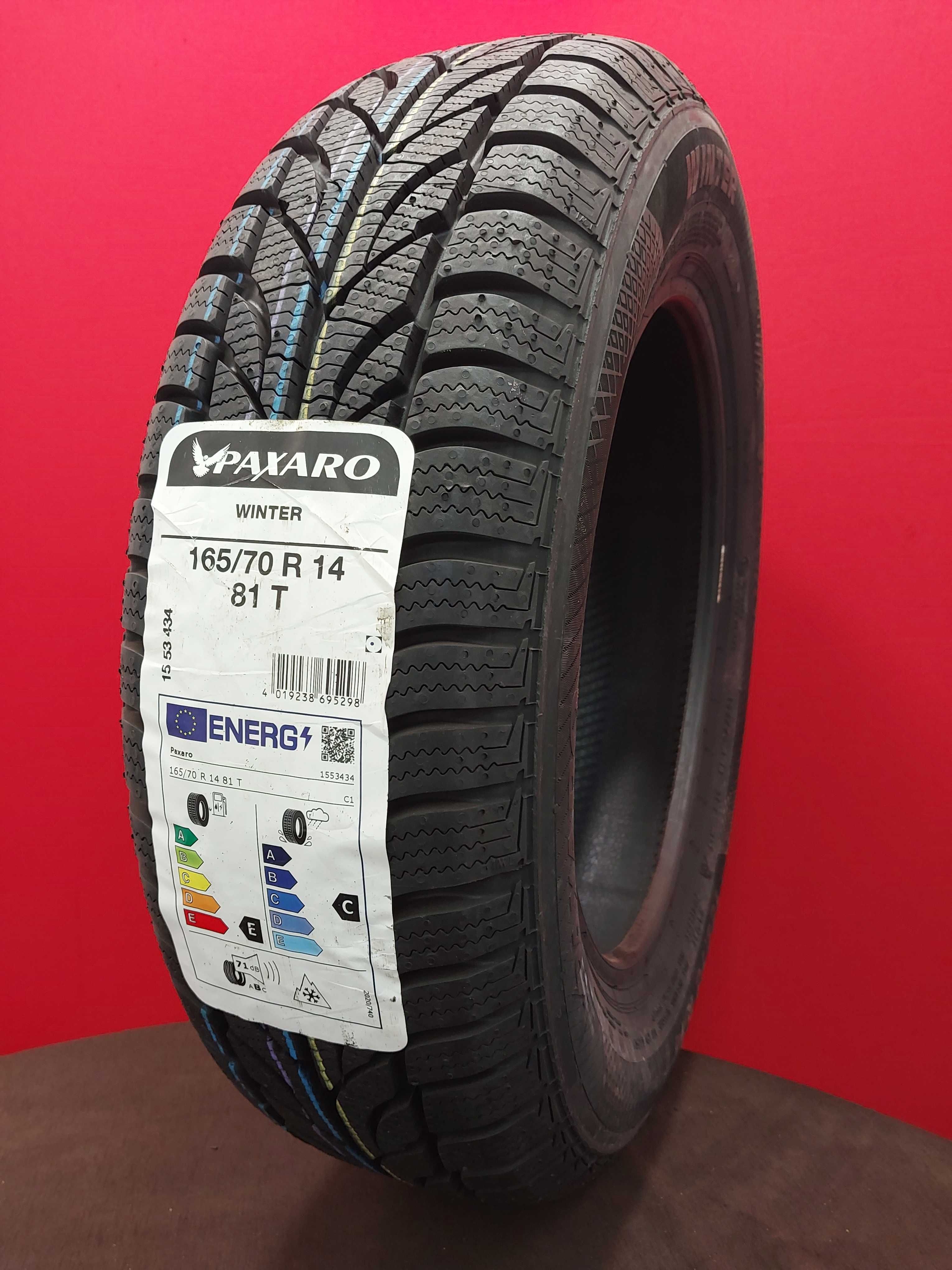 165/70 R14 81T Nowe zimowe opony Paxaro ROCZNIK 2023