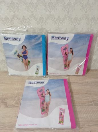 Матрасы надувные для плаванья Bestway 183*69 см, новые