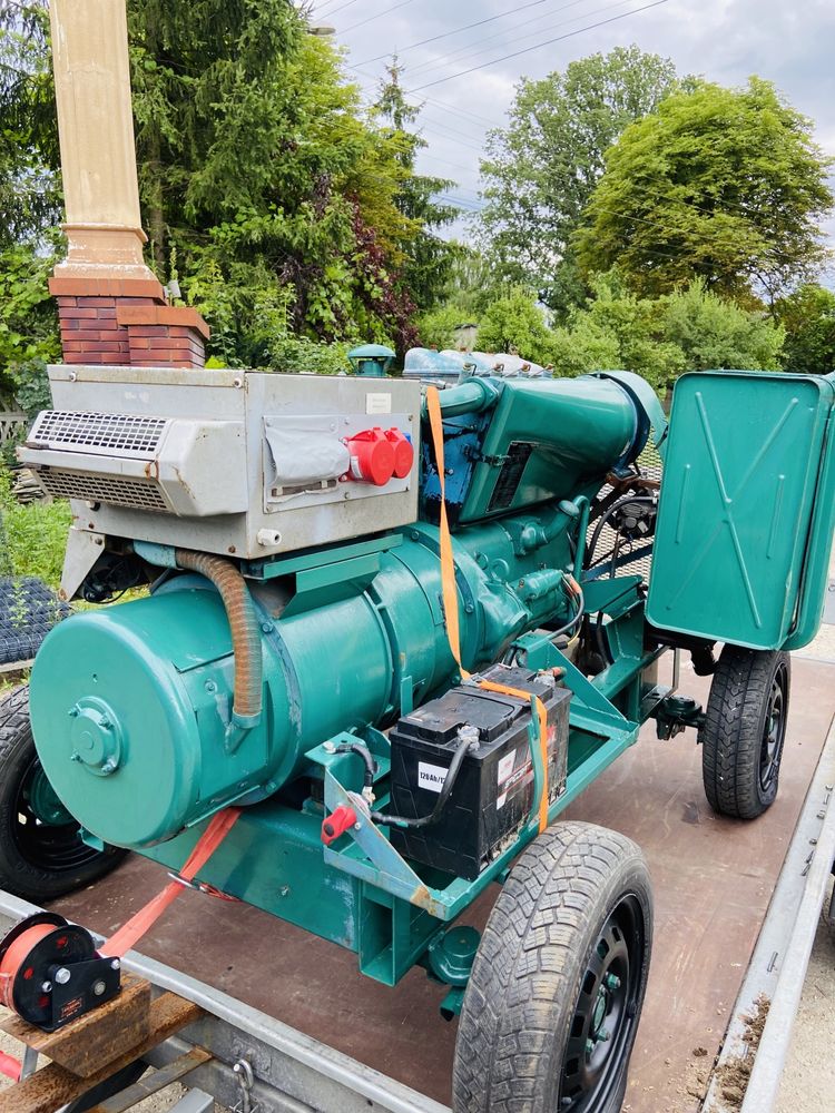Agregat generator pradotworczy duży 16kw 20KVa po Remoncie Robur IFA