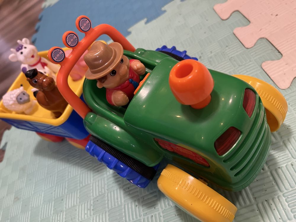 Трактор з причепом фермер Kiddieland